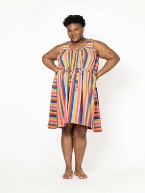 Ace & Jig Spin Dress in Gem XL